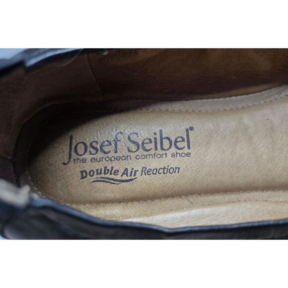 WOMENS JOSEF SEIBEL PIPPA LEATHER Ballet Flats SLIP ON COMFORT SHOES EU 38 - Picture 9 of 10